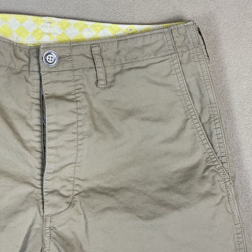 VISVIM Shorts Mens Small Khaki Chino Half Pants‎ Japan Preppy Casual Adult - Picture 2 of 15
